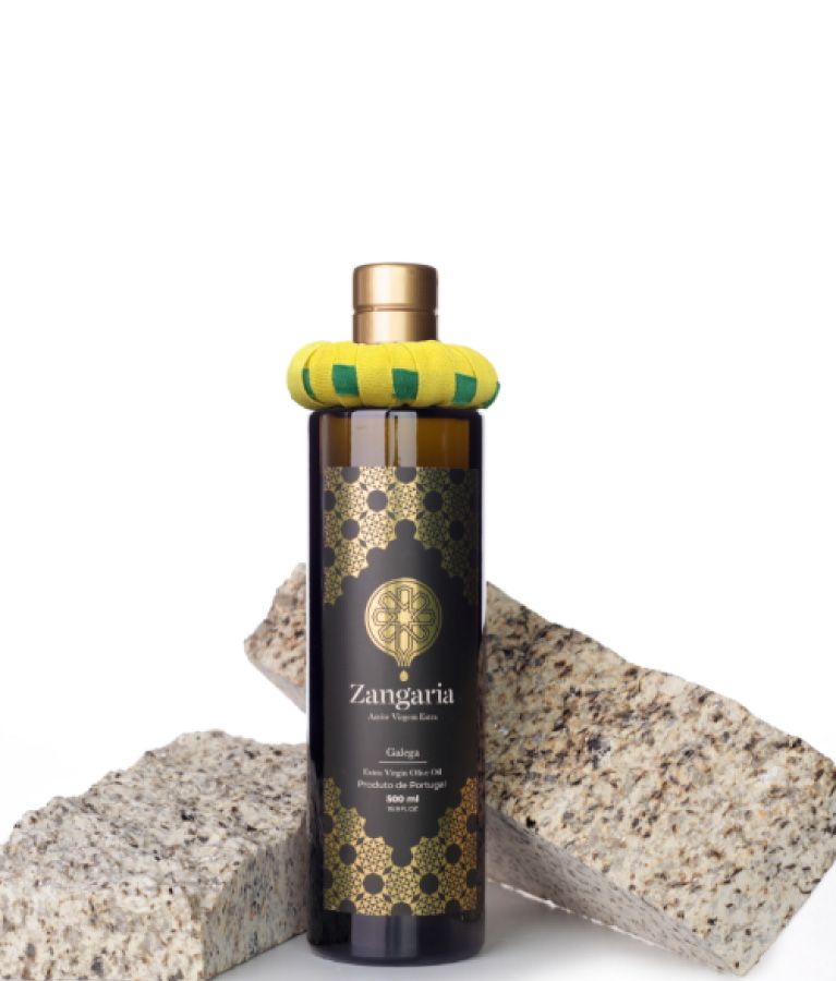 Imagem de Azeite Zangaria Virgem Extra 500ml com rodilha tradicional